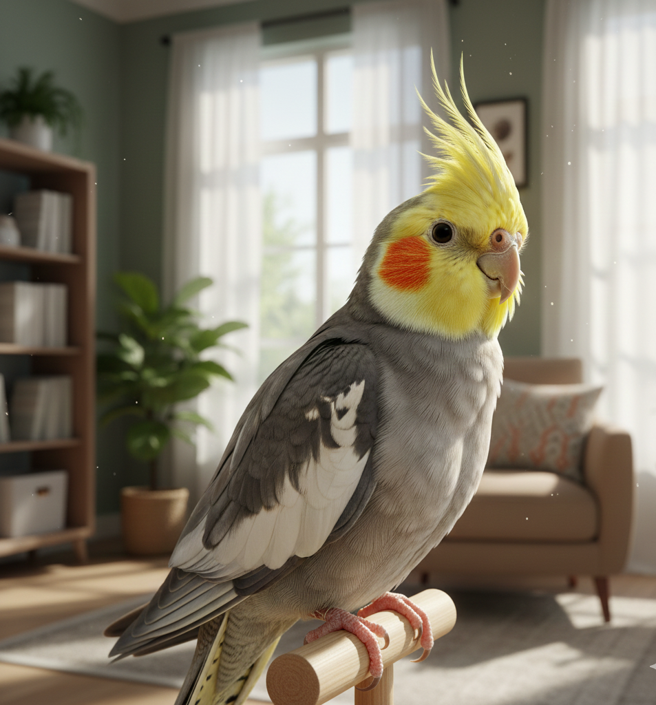 Cockatiel, best parrots for pets