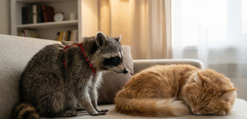 can you have a pet raccoon?