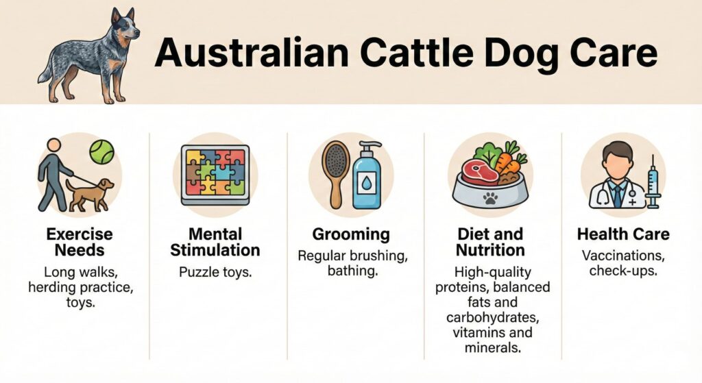 Australian cattle dog care