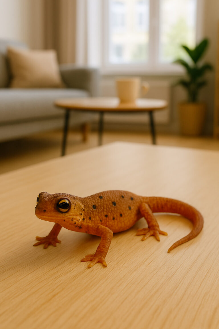 Keeping a newt as a pet