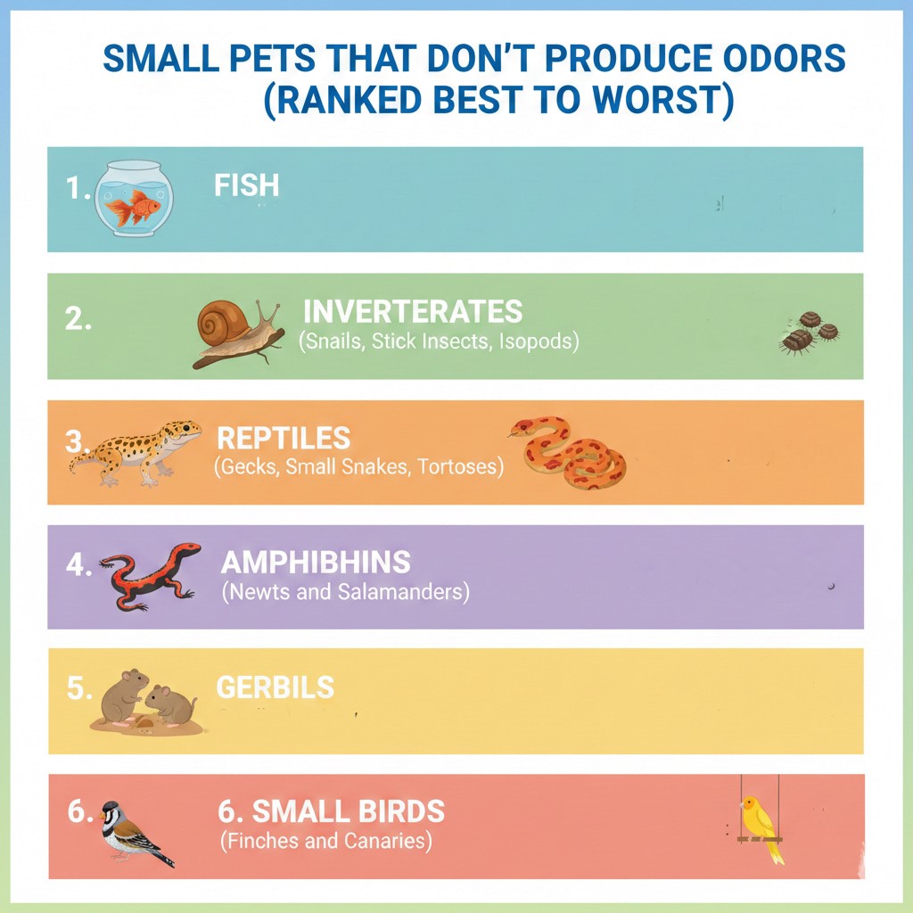 small pets that don't smell