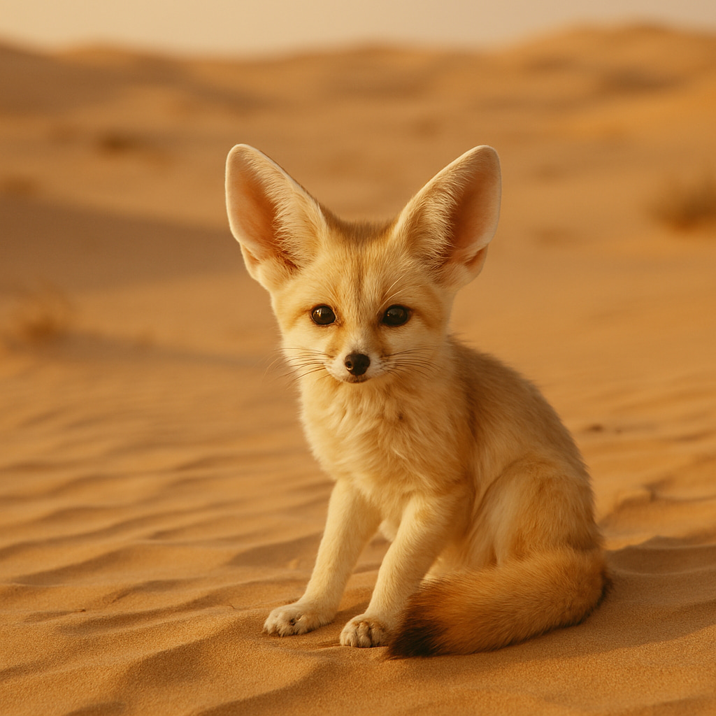 Fennec fox as a pet