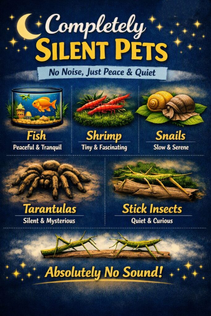 Completely quiet pets