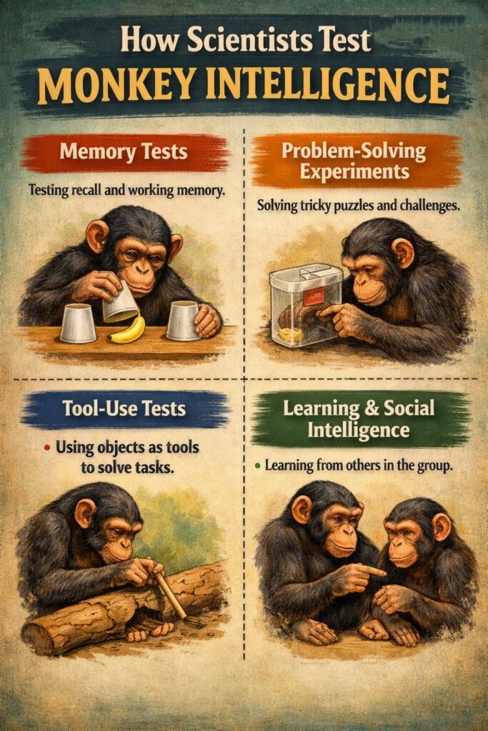 How smart are monkeys and how to test it
