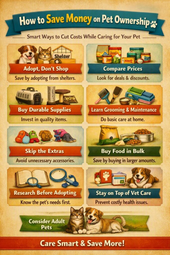 how to save money and pick the most affordable pets