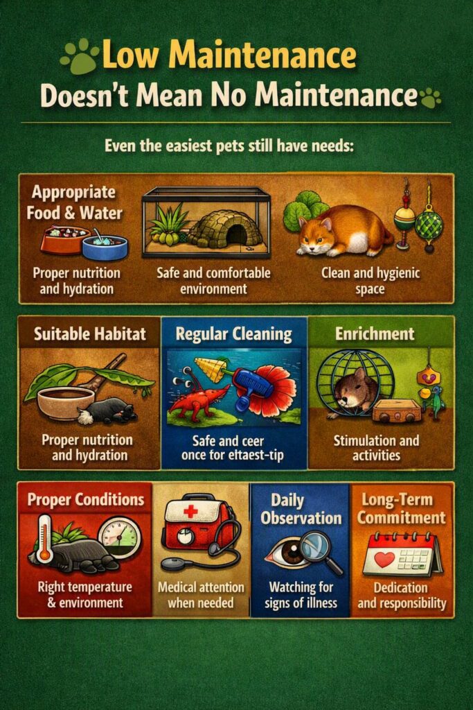 Low Maintenance Pets