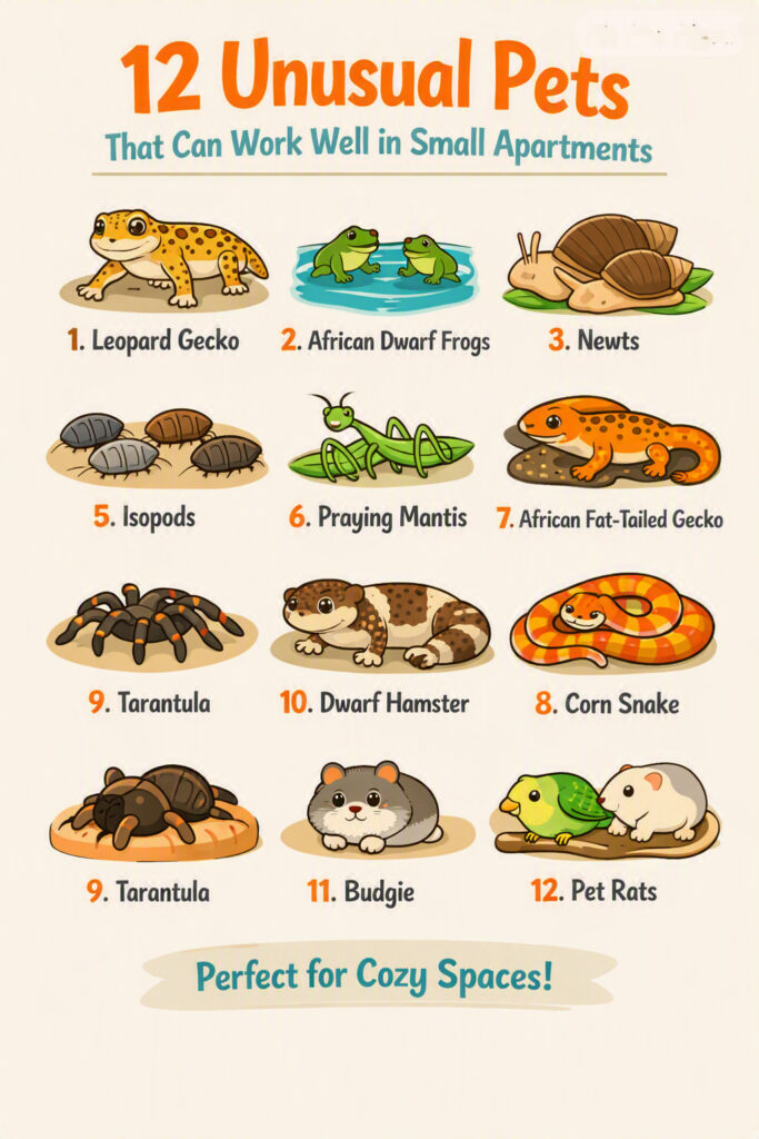 best pets for small apartments