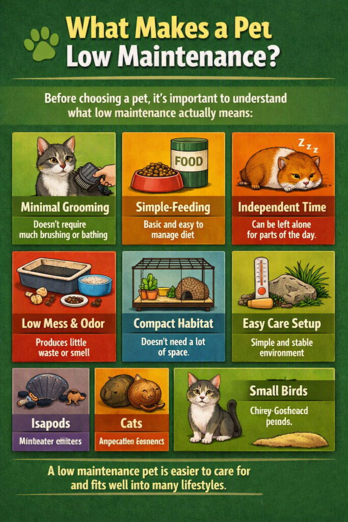 Low Maintenance Pets