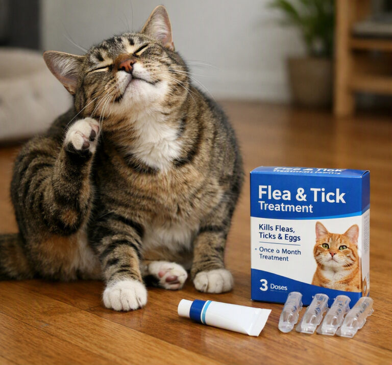 Why does your cat still has fleas after treatment