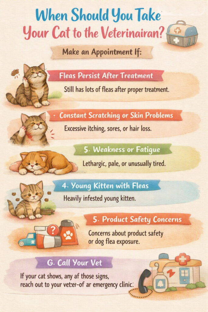 When should you take your cat to the vet?